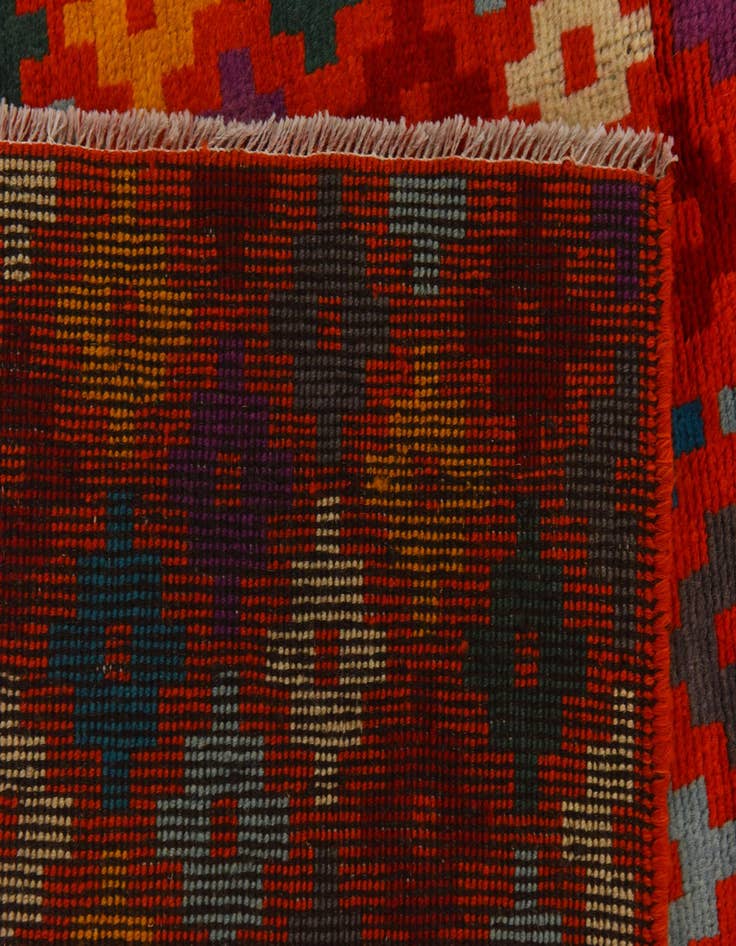 Detail image of  4' 11 x 6' 6  Hand Knotted Balouch Wool Rug