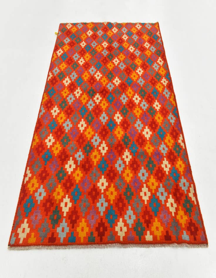 Detail image of  4' 11 x 6' 6  Hand Knotted Balouch Wool Rug