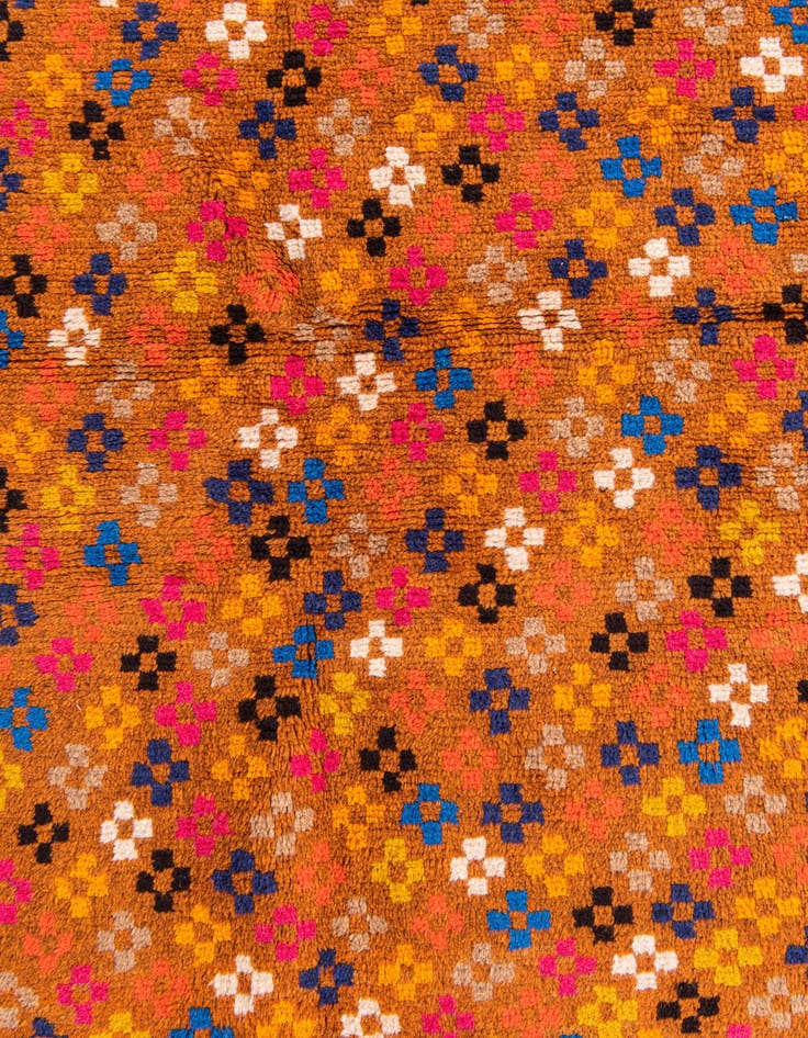 Detail image of  3' 10 x 5' 8  Hand Knotted Balouch Wool Rug