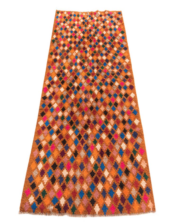 Detail image of  3' 9 x 6' 10  Hand Knotted Balouch Wool Rug