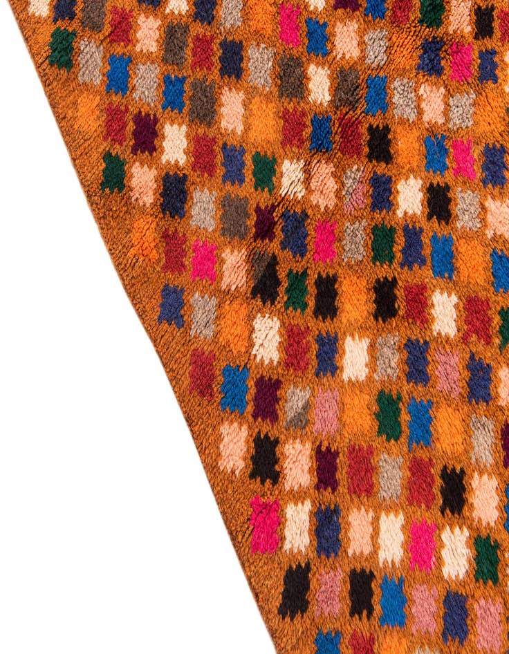 Detail image of  3' 9 x 6' 10  Hand Knotted Balouch Wool Rug