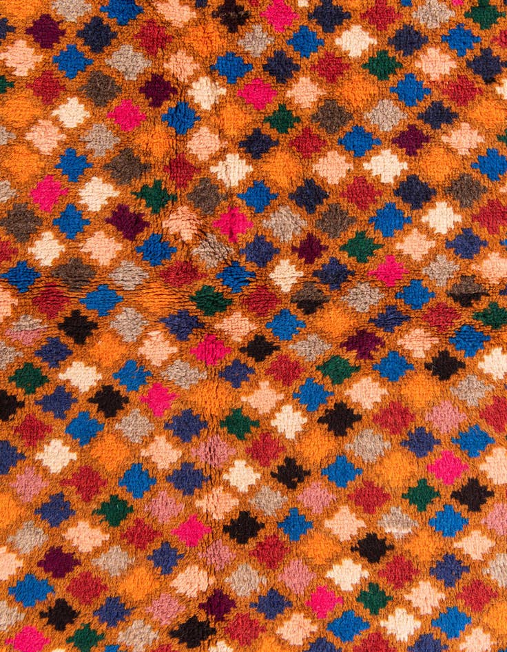 Detail image of  3' 9 x 6' 10  Hand Knotted Balouch Wool Rug