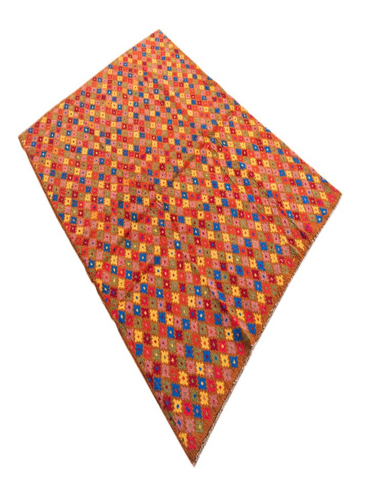 Detail image of  4' 1 x 5' 8  Hand Knotted Balouch Wool Rug