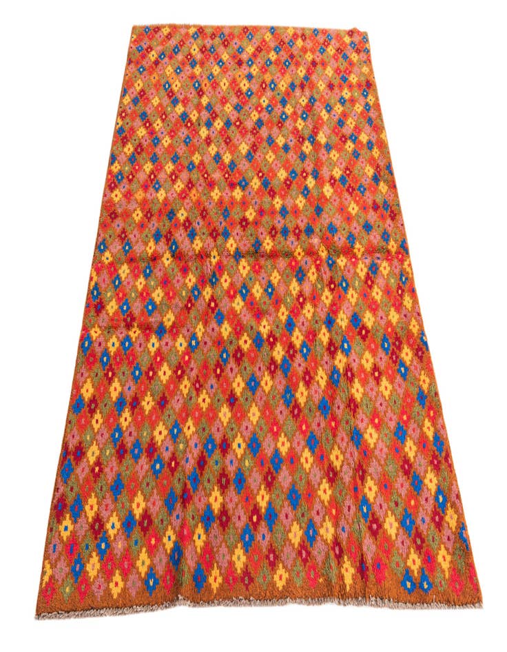 Detail image of  4' 1 x 5' 8  Hand Knotted Balouch Wool Rug