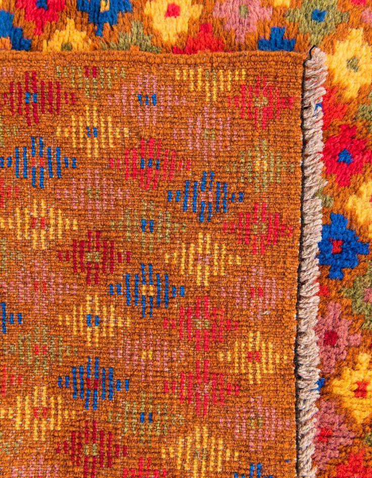Detail image of  4' 1 x 5' 8  Hand Knotted Balouch Wool Rug