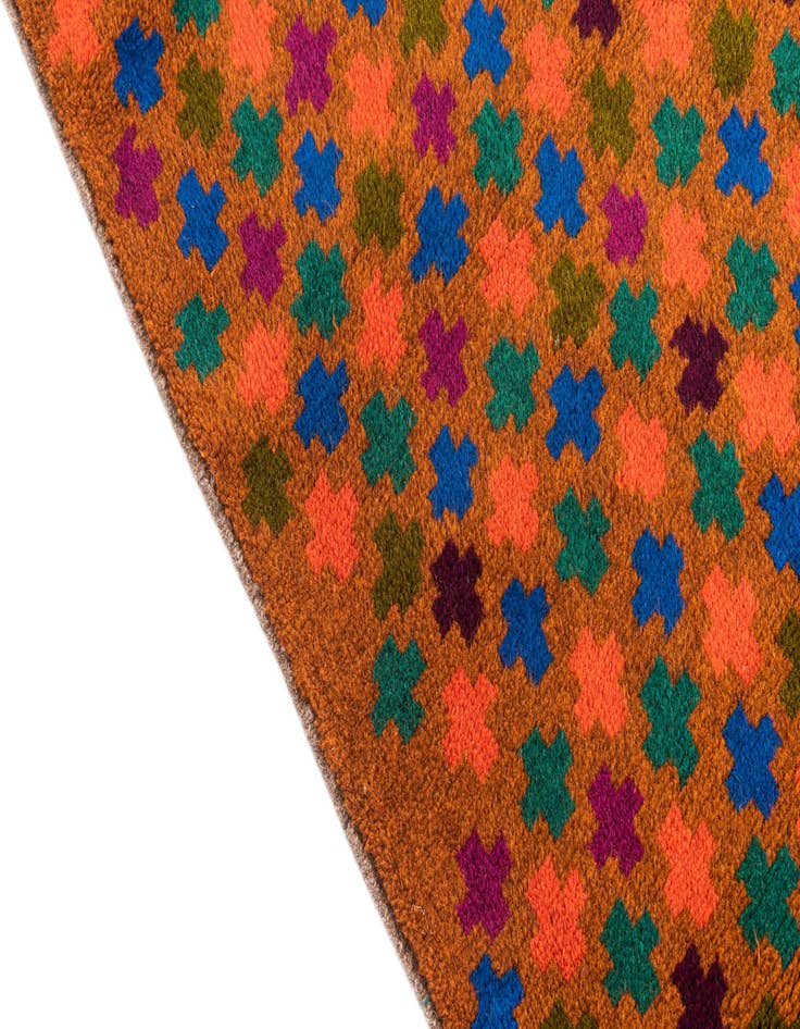 Detail image of 3' x 4' 3 Hand Knotted Balouch Wool Rug