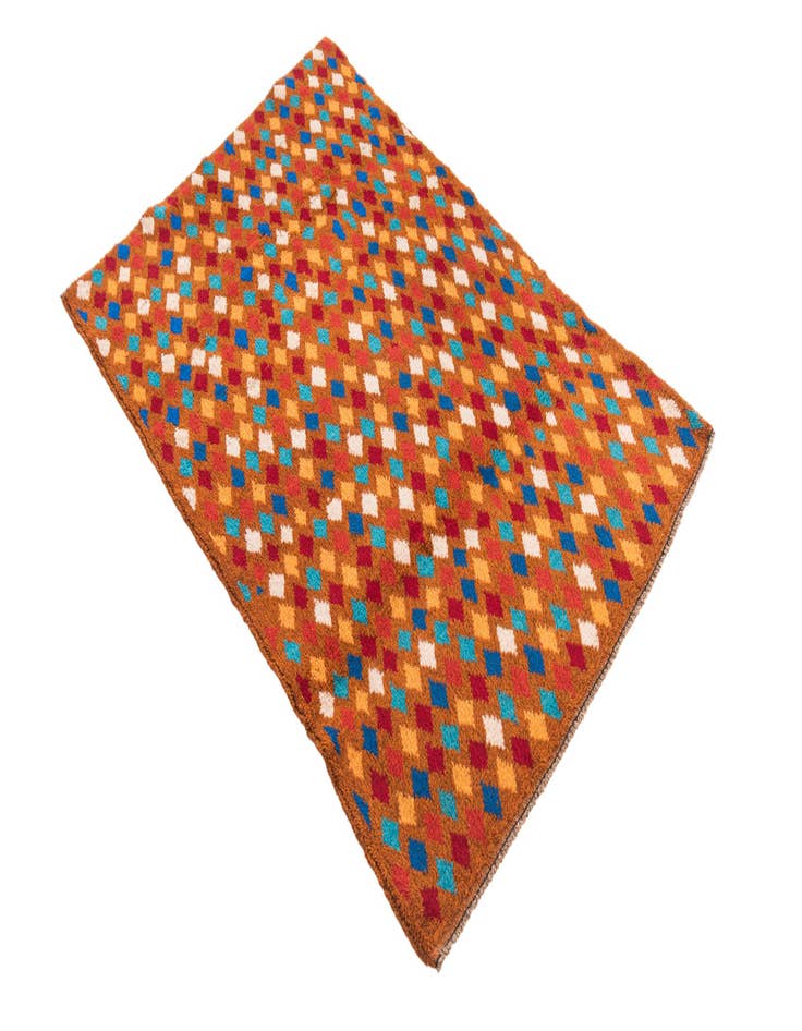 Detail image of  3' x 4' 6  Hand Knotted Balouch Wool Rug