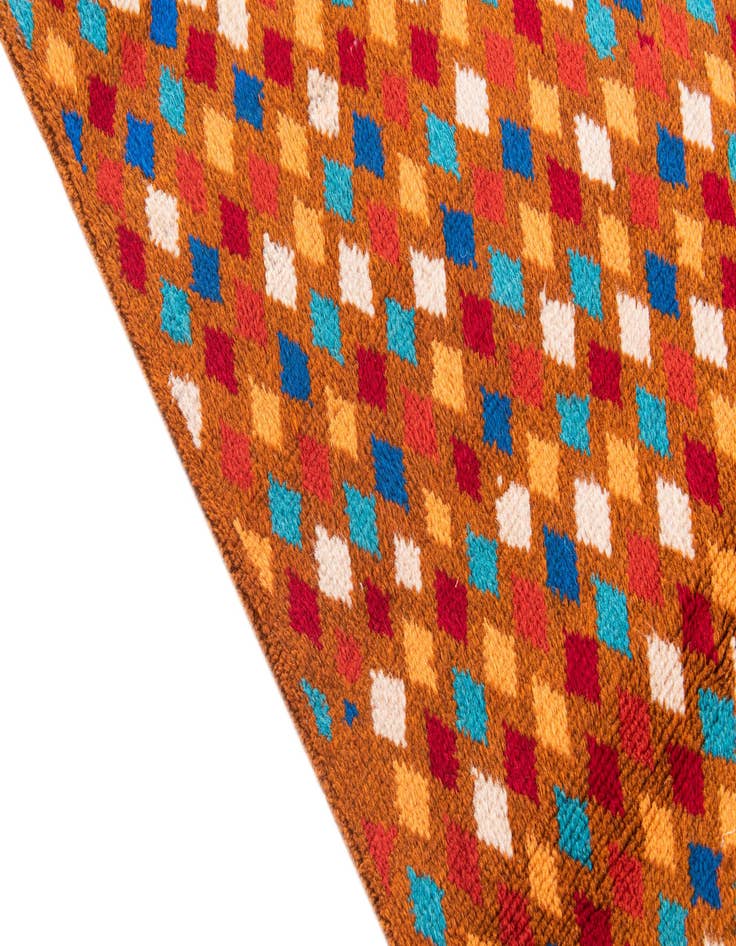 Detail image of  3' x 4' 6  Hand Knotted Balouch Wool Rug