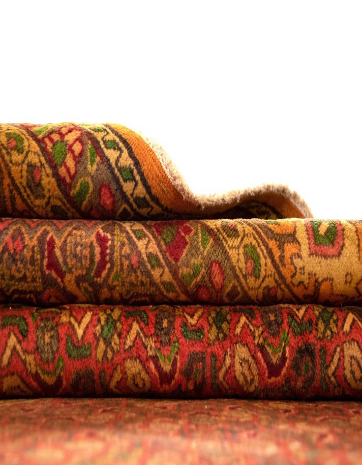 Detail image of  9' 7 x 12' 3  Hand Knotted Bidjar Persian Wool Rug