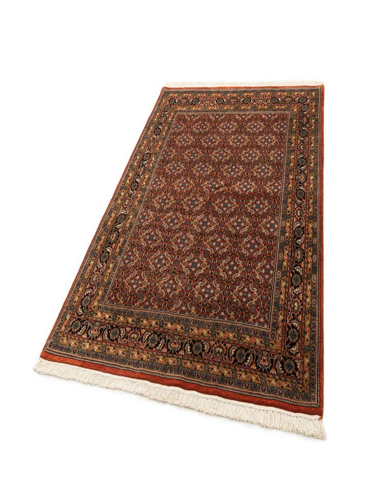 Detail image of  5' 7 x 7' 6  Hand Knotted Bidjar Oriental Wool Rug