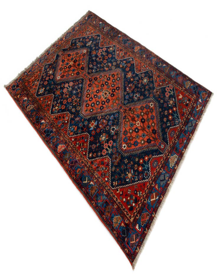 Detail image of  5' 5 x 7' Bonat Wool Rug