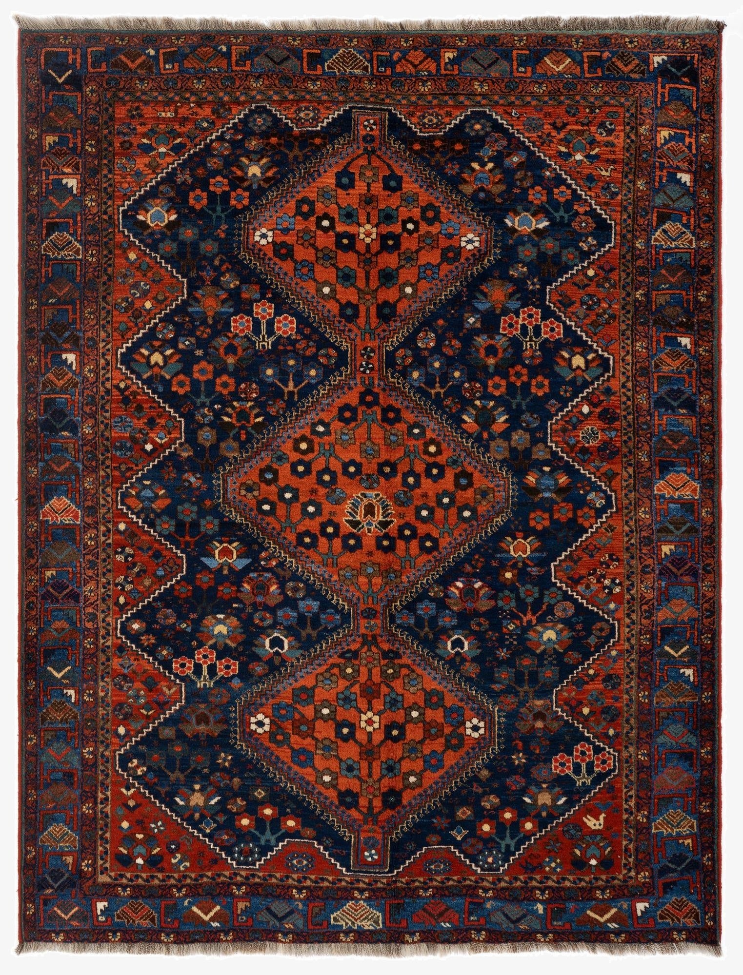  5' 5 x 7' Bonat Wool Rug