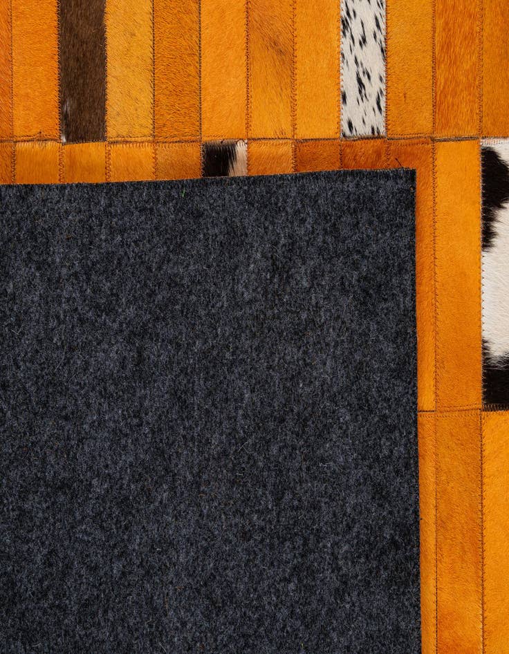 Detail image of  8' x 9' 11 Cowhide - Patchwork Rug