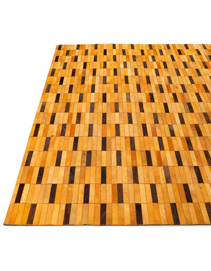 Detail image of  8' x 10' Cowhide - Patchwork Rug