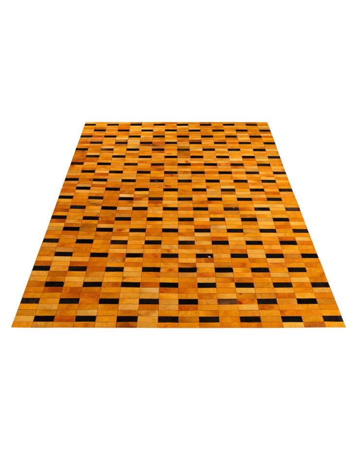 Detail image of  7' 11 x 9' 10 Cowhide - Patchwork Rug