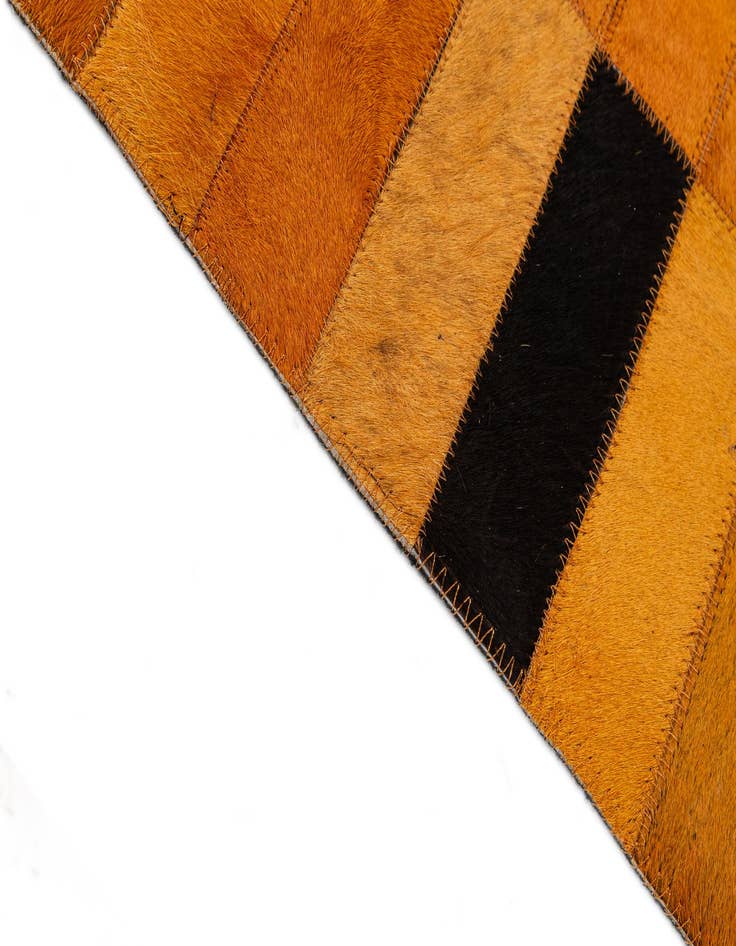 Detail image of  7' 11 x 9' 10 Cowhide - Patchwork Rug