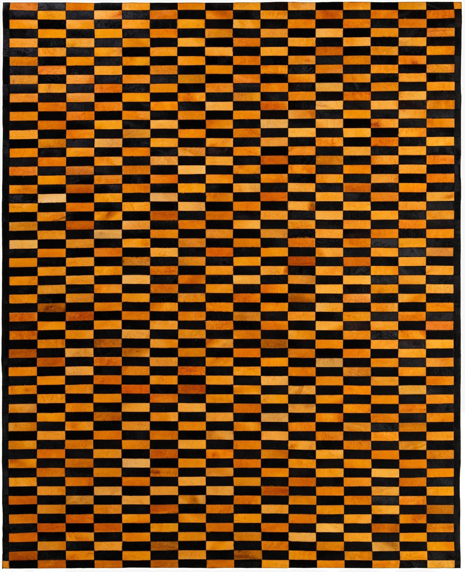  8' 2 x 10' Cowhide - Patchwork Rug