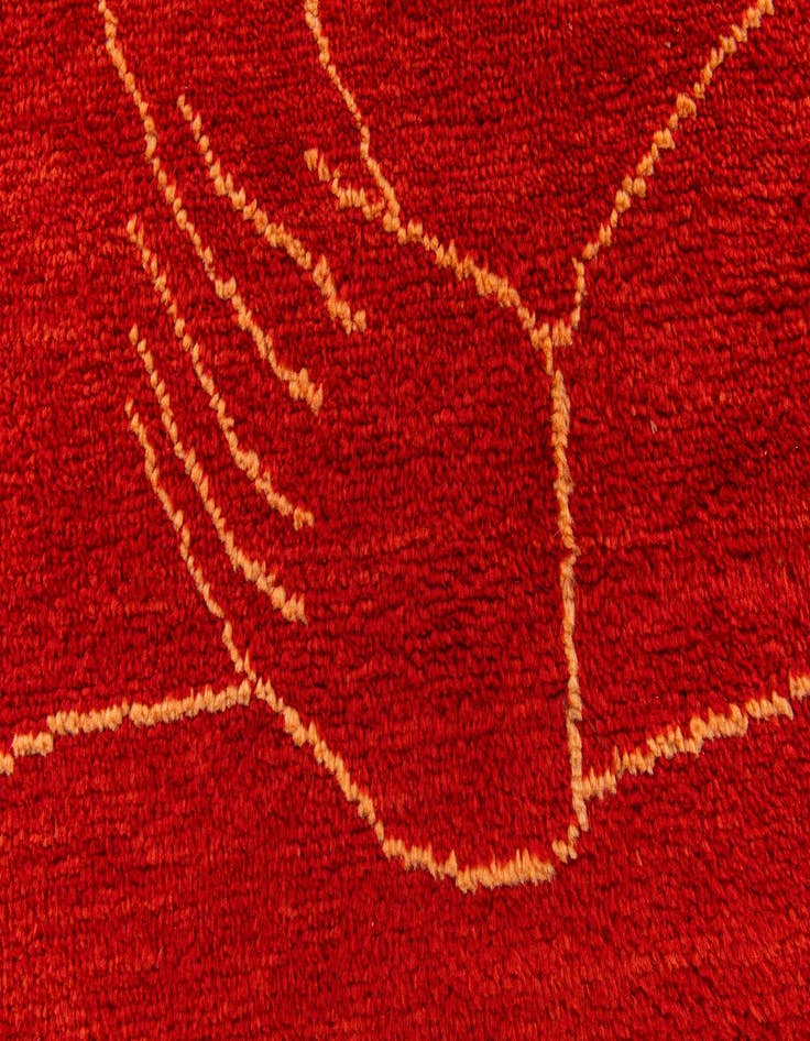 Detail image of  6' 8 x 9' 11  Hand Knotted Darya Wool Rug