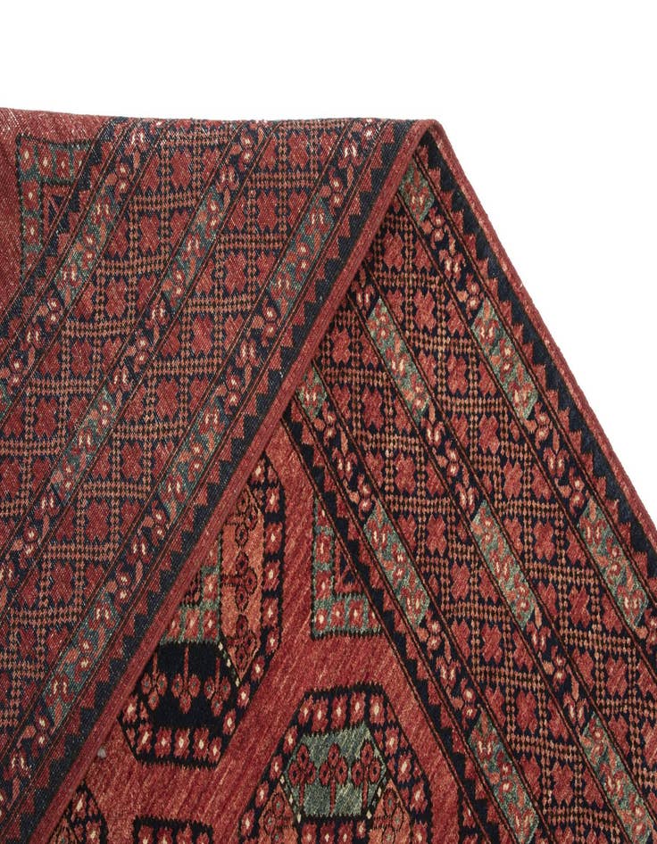 Detail image of  8' 5 x 11' 5 Ersari Afghan Wool Rug