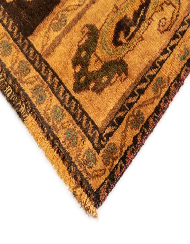 Detail image of  3' 9 x 6' 3 Gabbeh Wool Rug