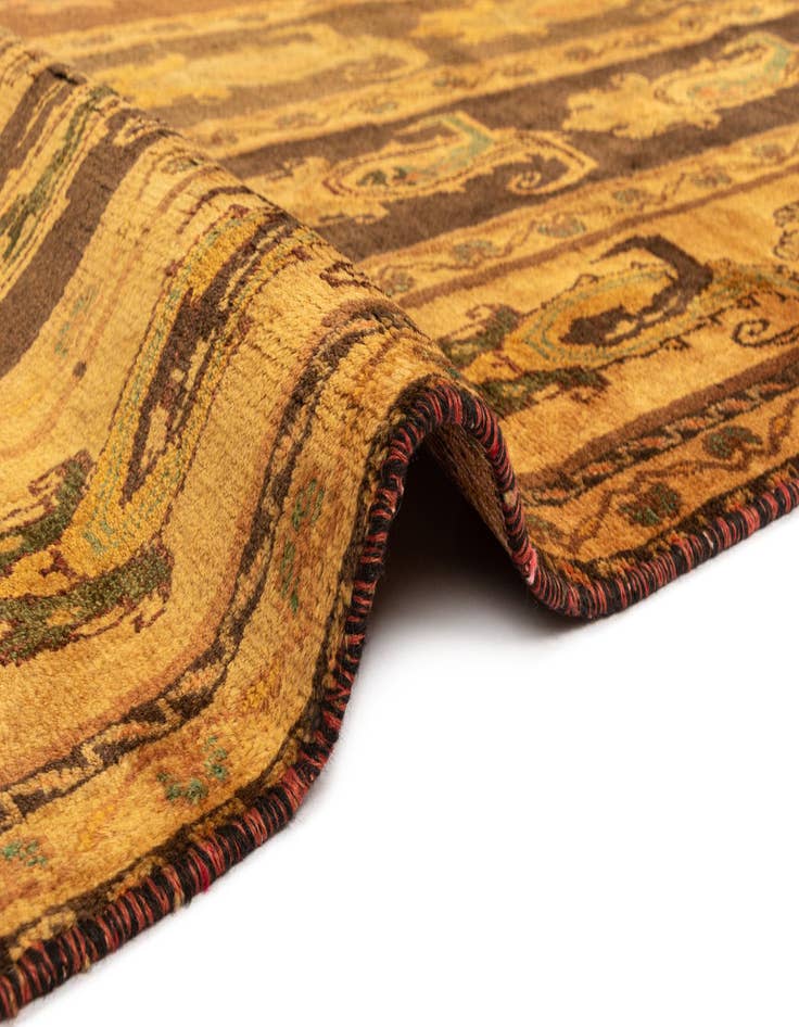 Detail image of  3' 9 x 6' 3 Gabbeh Wool Rug