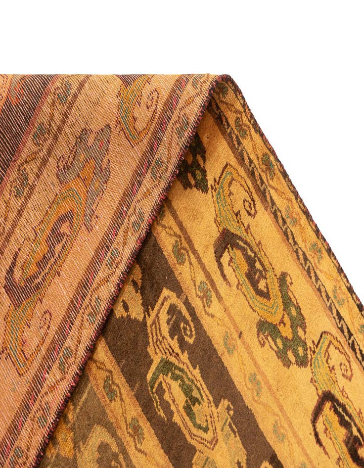 Detail image of  3' 9 x 6' 3 Gabbeh Wool Rug