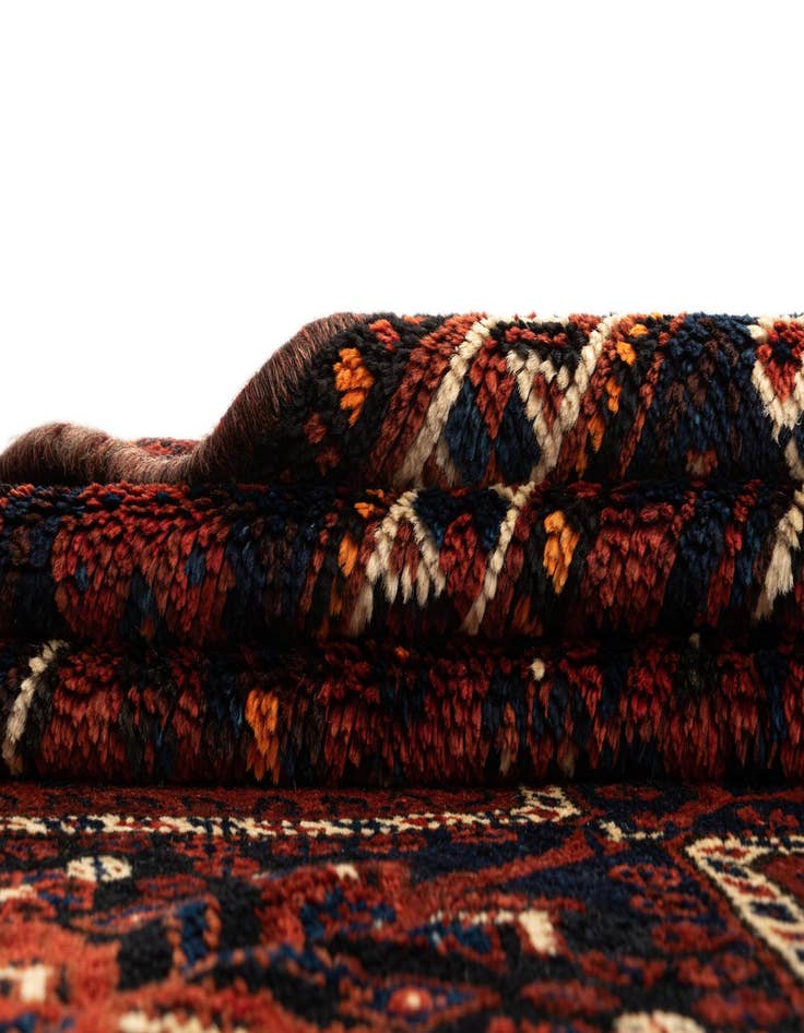 Detail image of  5' 5 x 6' 11 Ghashghai Wool Rug