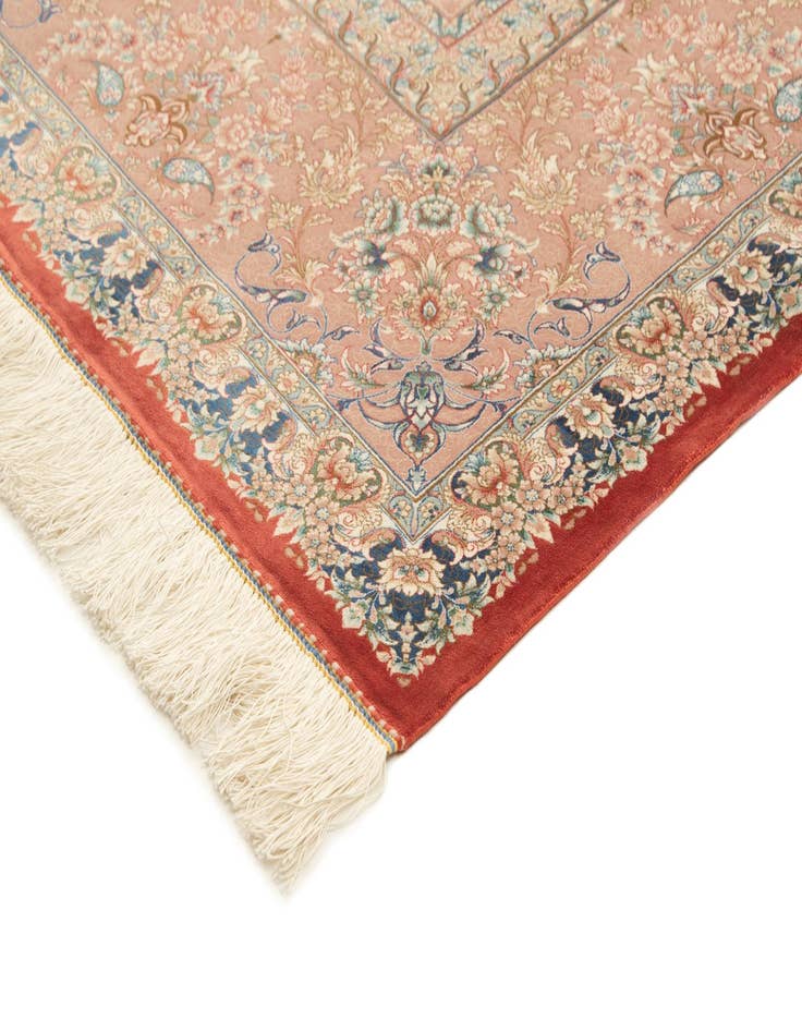 Detail image of  7' 11 x 11' Ghom Design Rug