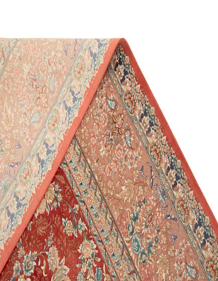 Detail image of  7' 11 x 11' Ghom Design Rug