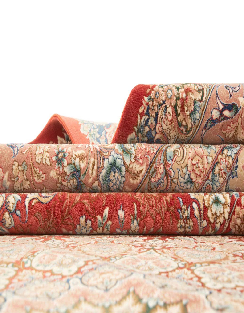 Primary image  7' 11 x 11' Ghom Design Rug