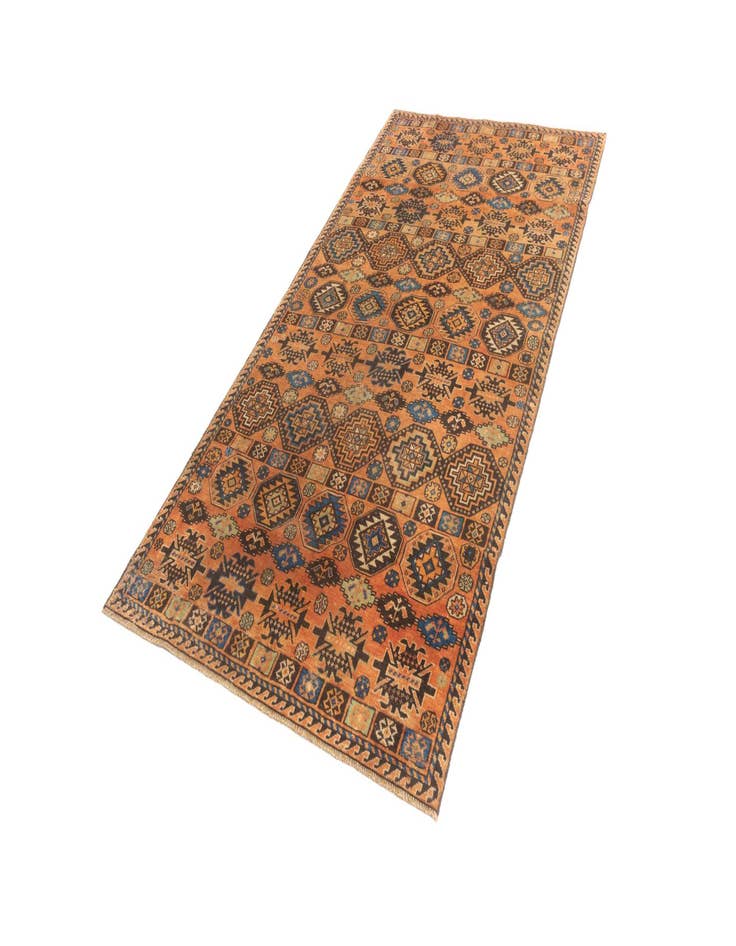 Detail image of  4' 1 x 8' 5 Hamedan Rug