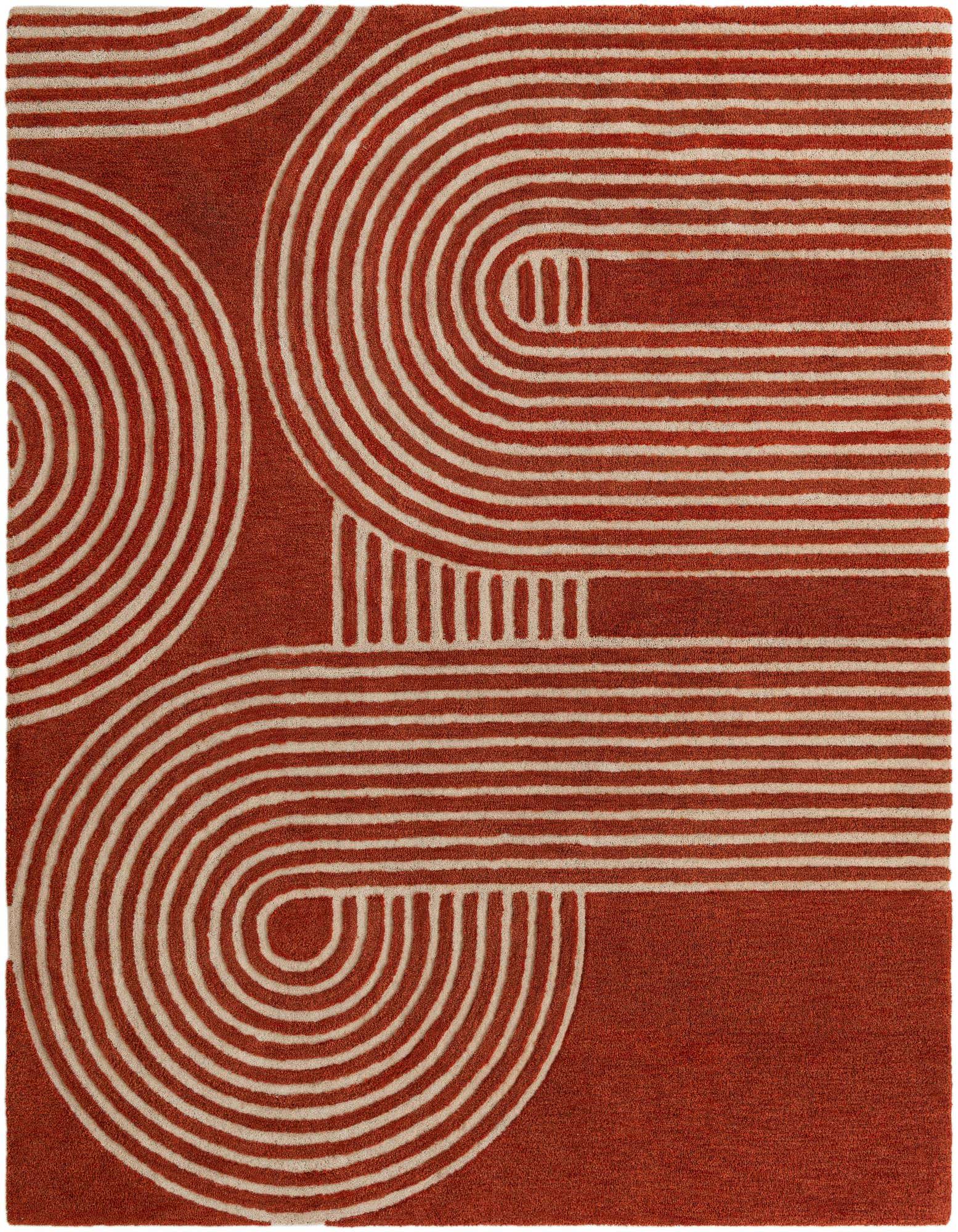 Primary image  7' 10 x 10' Handtufted Wool Rug