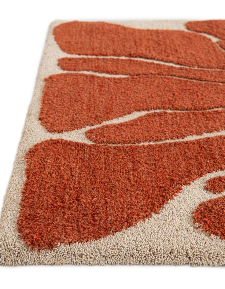 Detail image of  6' 1 x 9' Handtufted Wool Rug