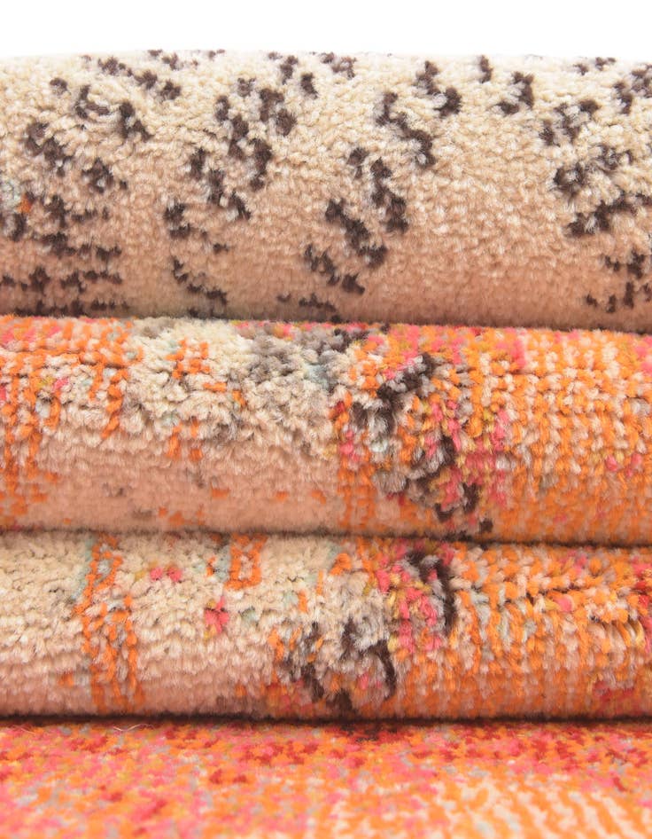 Detail image of  8' x 11'  Washable Hyacinth Rug