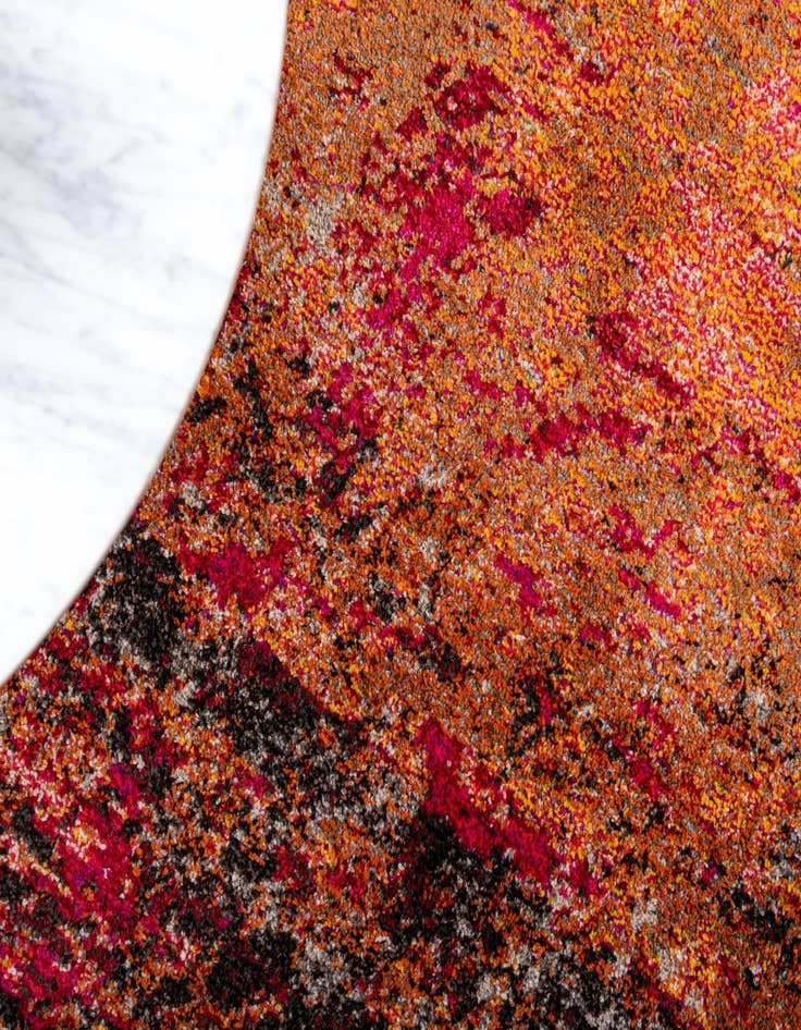 Detail image of  7' x 10'  Washable Hyacinth Rug