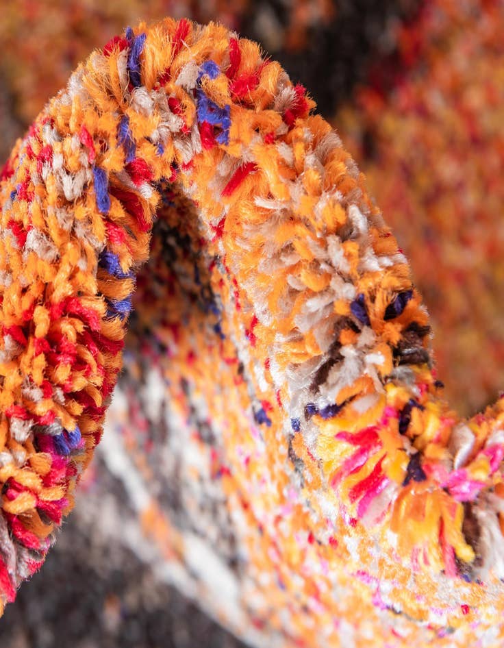 Detail image of  7' x 10'  Washable Hyacinth Rug