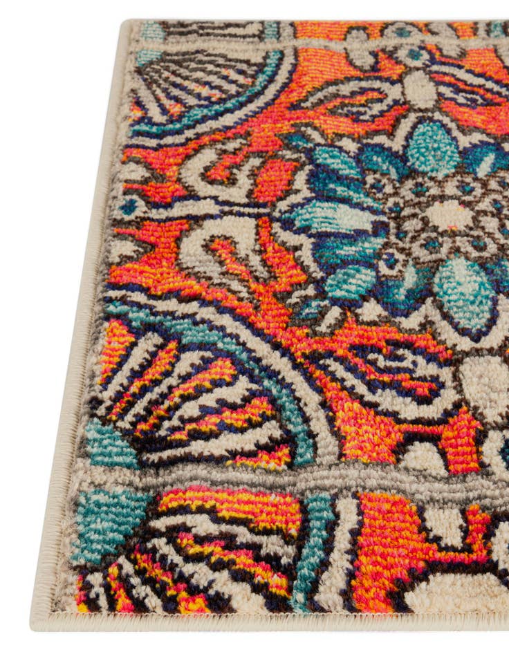 Detail image of  7' x 10'  Washable Hyacinth Rug