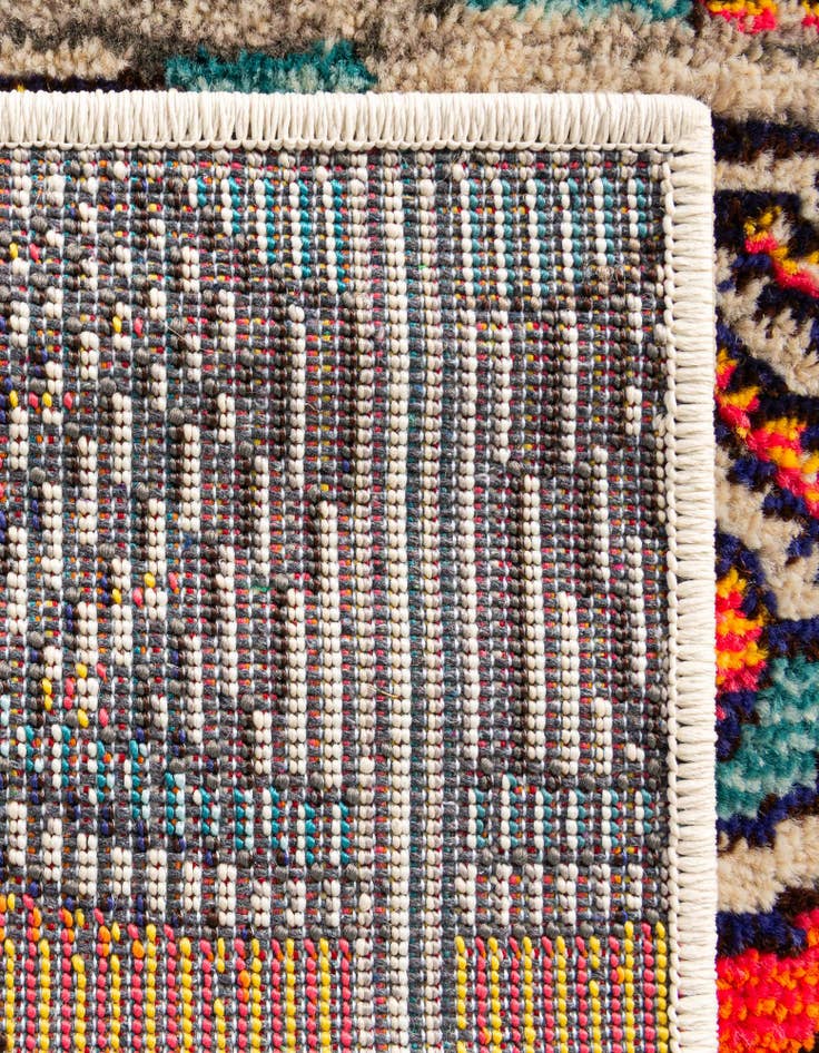 Detail image of  7' x 10'  Washable Hyacinth Rug