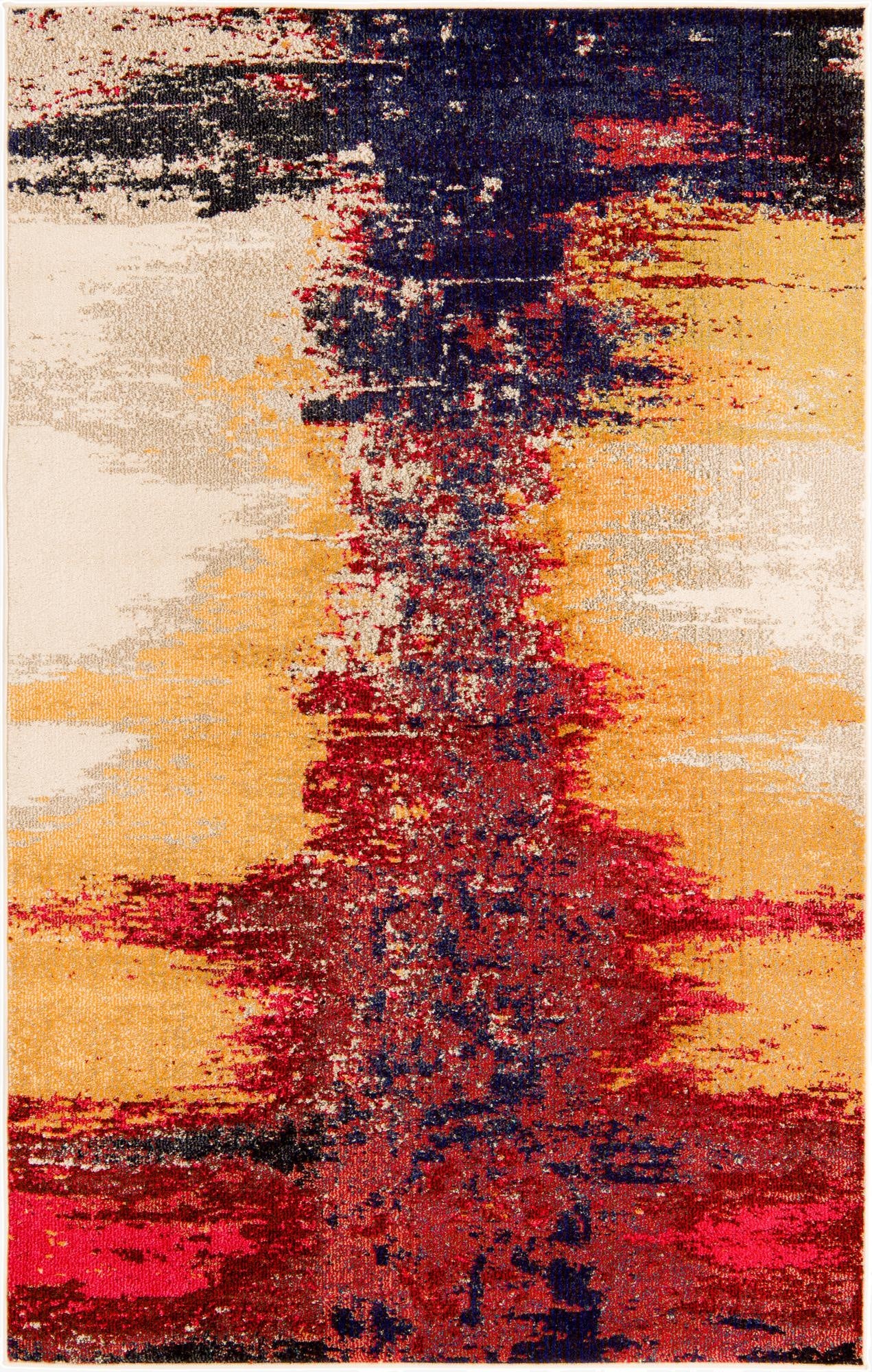  5' x 8'  Washable Hyacinth Rug