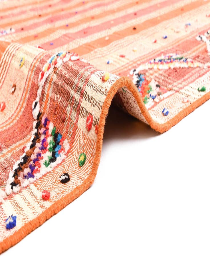 Detail image of  5' 1 x 8' 3 Jajim Rug