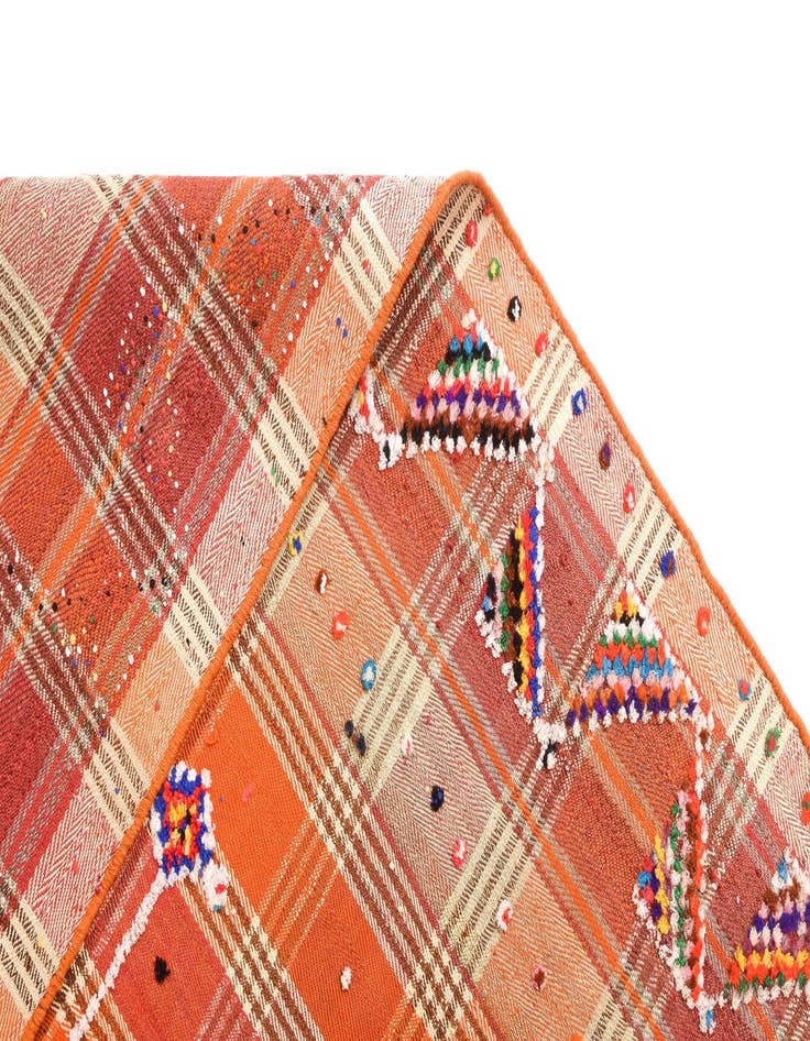 Detail image of  5' 1 x 8' 3 Jajim Rug