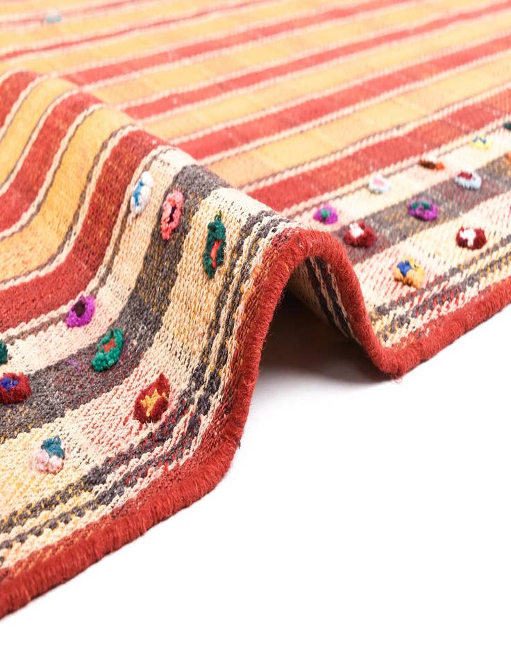 Detail image of  5' 4 x 7' 1 Jajim Rug