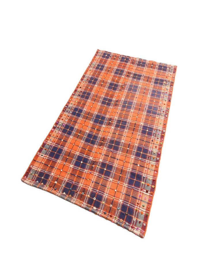 Detail image of  4' 9 x 7' 7 Jajim Rug