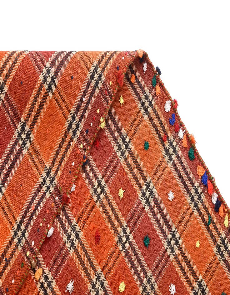 Detail image of  4' 7 x 7' Jajim Rug