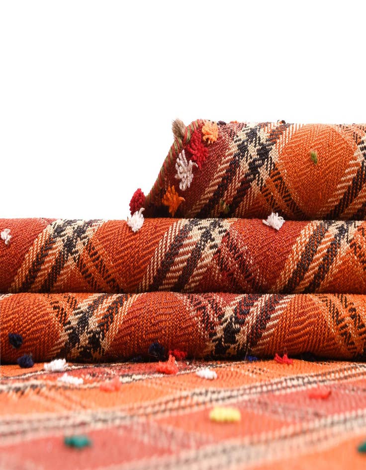 Detail image of  4' 7 x 7' Jajim Rug