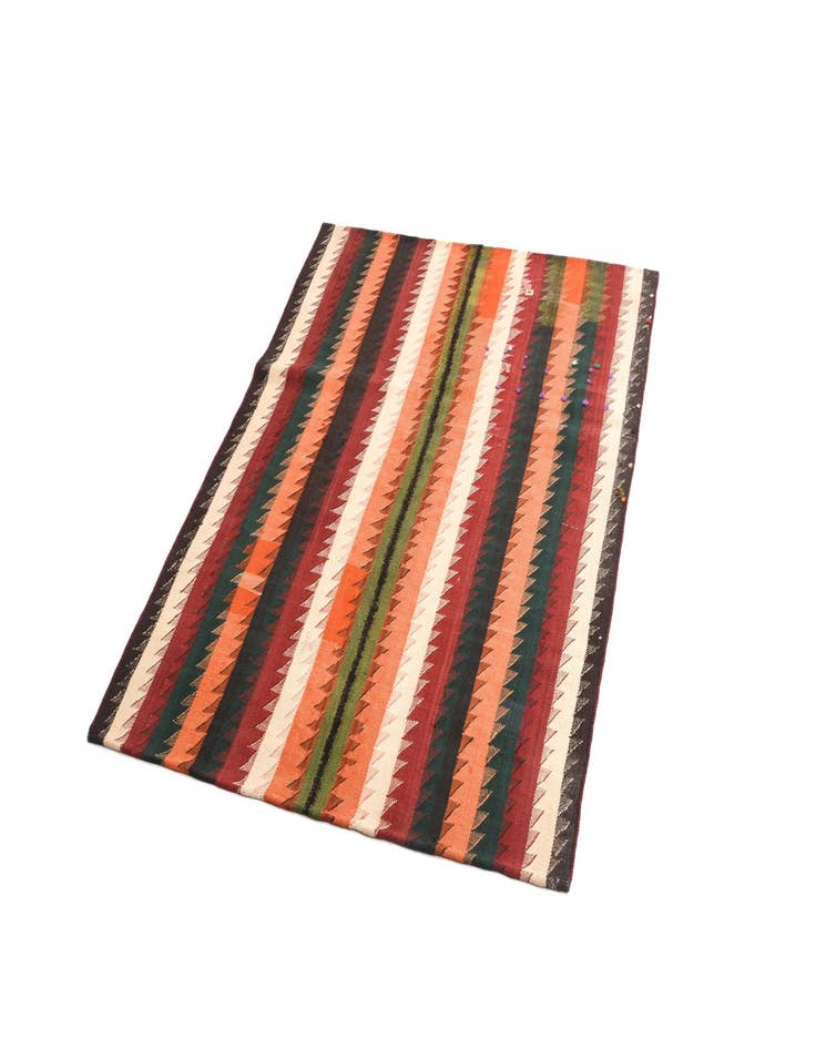 Detail image of  4' x 5' 8 Jajim Rug