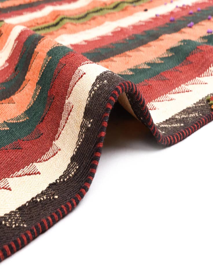 Detail image of  4' x 5' 8 Jajim Rug