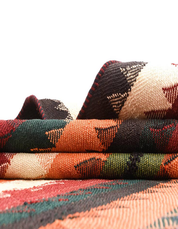 Detail image of  4' x 5' 8 Jajim Rug