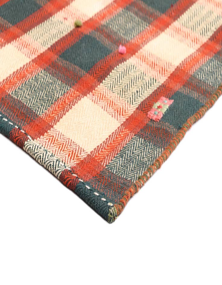 Detail image of  4' 8 x 6' 11 Jajim Rug