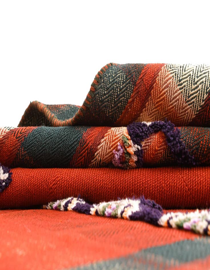 Detail image of  4' 8 x 6' 11 Jajim Rug